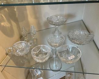 Waterford, Tiffany & Company... and some cut glass