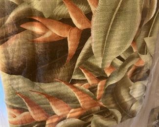Tommy Bahama - Duvet, window panels and 2 Shams - made in Italy