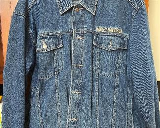 Harley Davidson Blue Jean Jacket