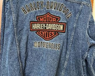 Back side of Blue Jean Jacket