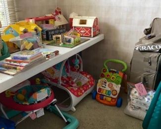 Vintage Playskool and Fisher Price toys. Some new ones, too!