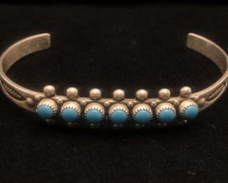 Turquoise Silver Bracelet