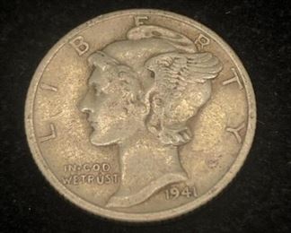 Silver Mercury Coin