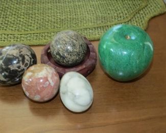 MARBLE ITEMS.