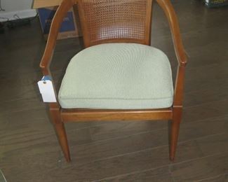 PAIR OF AMERICAN OF MARTINSVILLE CANE BACK CHAIRS.  EARLY SALE. $150 EACH.  919-417-1950 FOR APPOINTMENT.