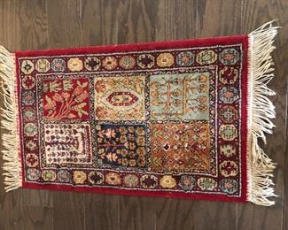 BELGIUM 18 IN.X36 IN. RUG.