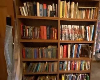 Vintage and modern books