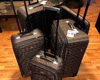 Set of 4 brand NEW matching luggage. Still has the price tag on the largest pc of luggage.