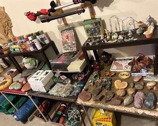 Lots of garage smalls