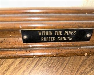 Close up of the Ruffled Grouse