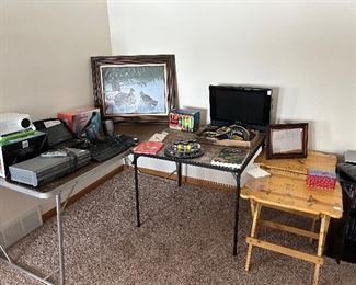 Over view of some of the treasures downstairs…