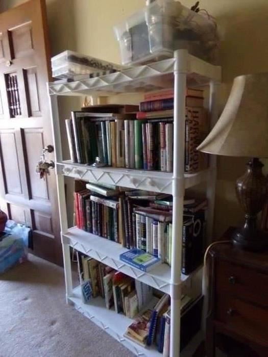 many books in this sale, these are fiction & gardening