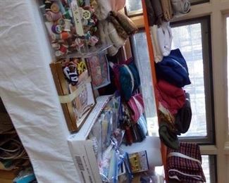 fabric & sewing notions & patterns & yarn