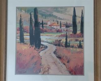 Countryside landscape