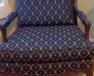 Oversized arm chair Upholstered, queen, hand style