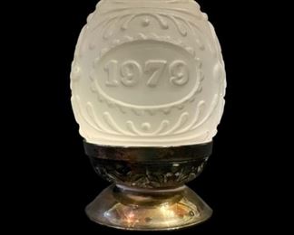 Goebel Frosted Glass Egg