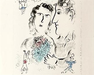 Marc Chagall "Engagement at The Circus" 