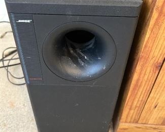 BOSE speakers included