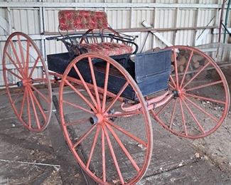 Antique buggy used in many movies and western tv shows
