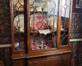 04 Antique China Cabinet