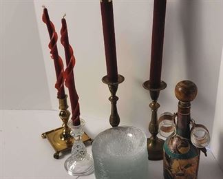 Candle Holders, Candles And More