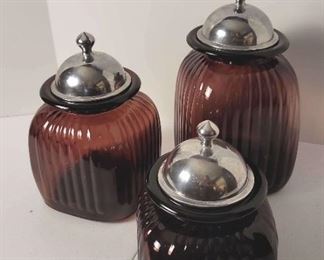 Glass Canisters