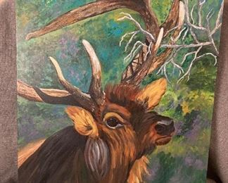 Hand Painted Canvas Painting