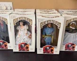 Collection of Gone with the Wind Dolls 