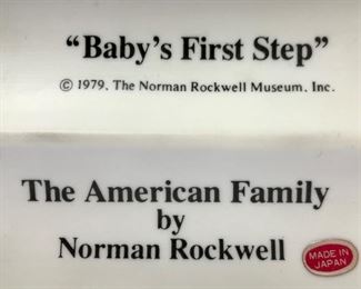 "Baby's First Step" by Norman Rockwell 