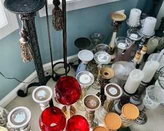 Collection of Candle Holders 