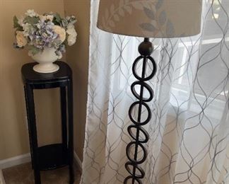 Floor Lamp and Accent Table 