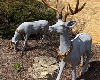 Deer Statues 