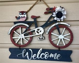 Bicycle Wall Hanging 