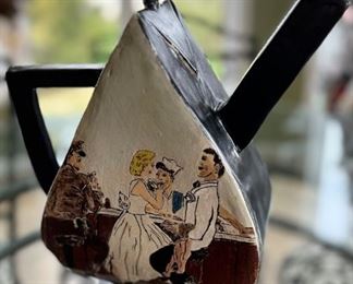 Spade Tea Pot Décor