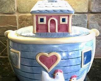 Susan Winget Noah's Ark Cookie Jar 
