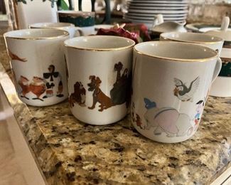 Vintage Disney cups