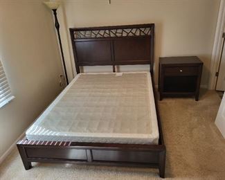 QUEEN BED FRAME ~ NO MATRESS