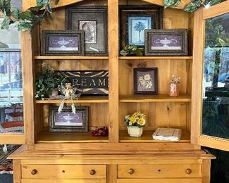 French breakfront cabinet