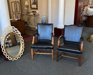 Additional leather chairs