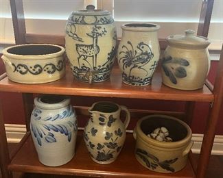 Mel salt glazed pottery from Wisconsin 