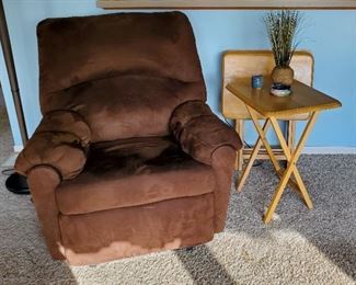Chocolate Brown recliner