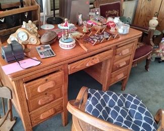 Oak desk