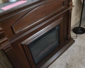 One of the larger electric fireplaces
