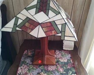 Tiffany style lamp