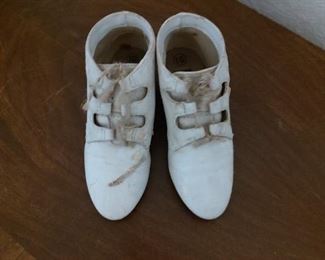Antique children's shoes