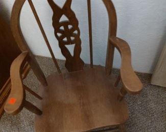 Vintage/antique child sized rocker