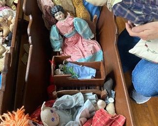 DOLLS DOLLS DOLLS!!! SOME HANDMADE!