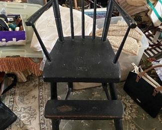 VERY OLD HI-CHAIR 