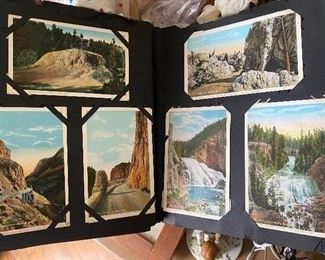 POSTCARD ALBUM OF UNITED STATES TRAVELS