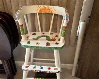 VERY HUNGRY CATERPILLAR CHAIR